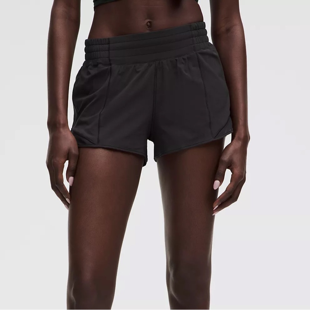 Hotty Hot High-Rise Lined Short 2.5" Black
